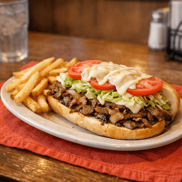 Cheese Steak Hoagie