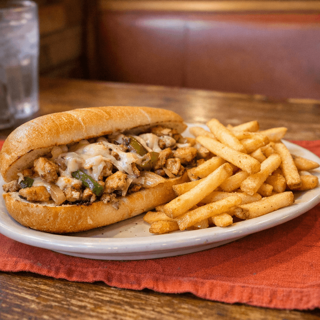 Cheesesteak or Chicken Cheesesteak