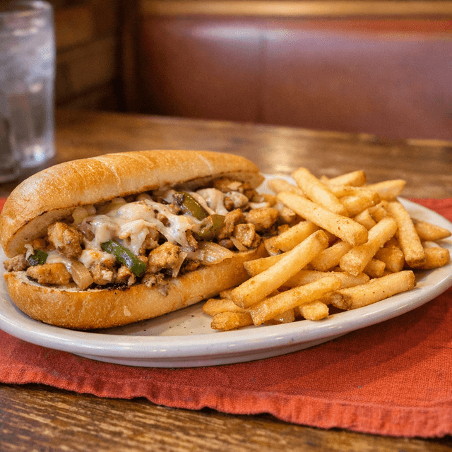 Cheesesteak or Chicken Cheesesteak