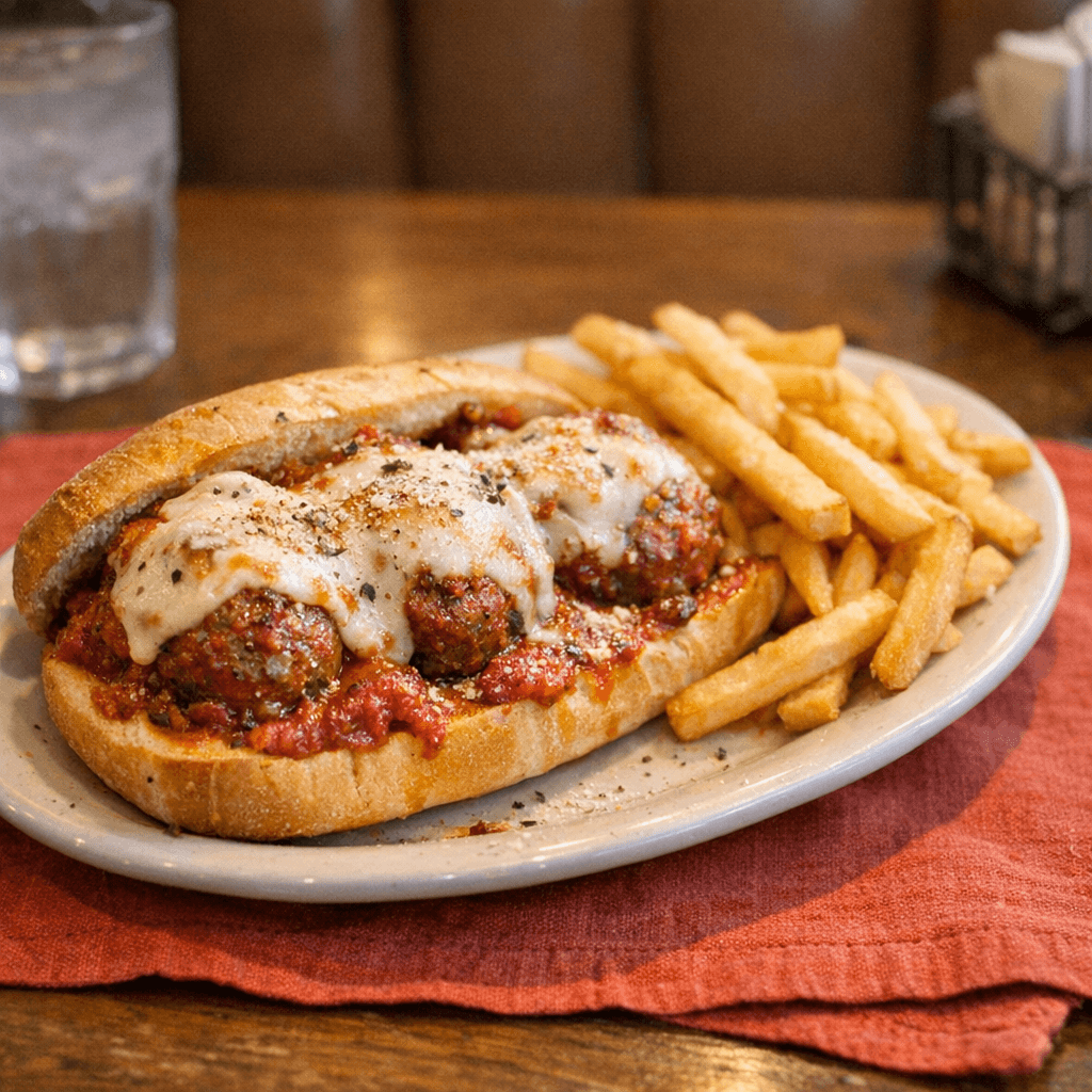 Meatball Parmigiana
