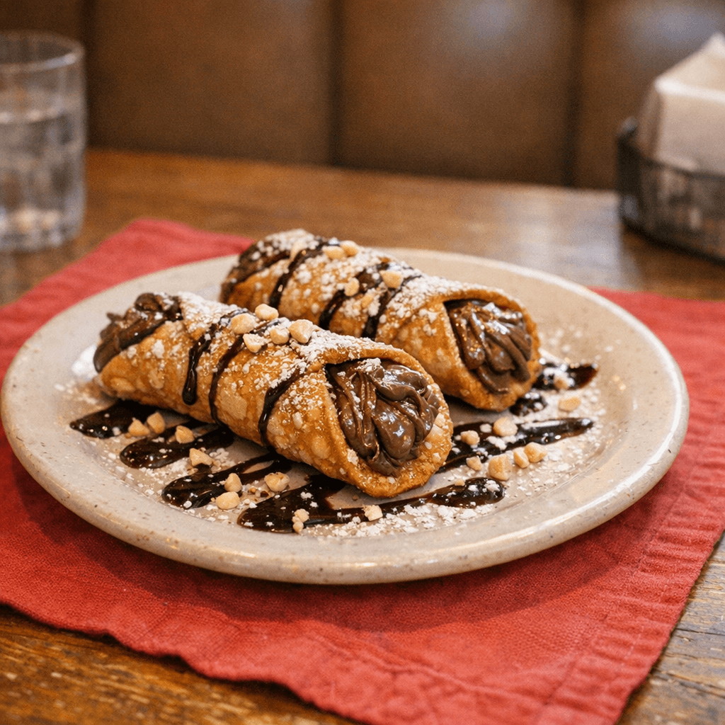 Nutella Canoli